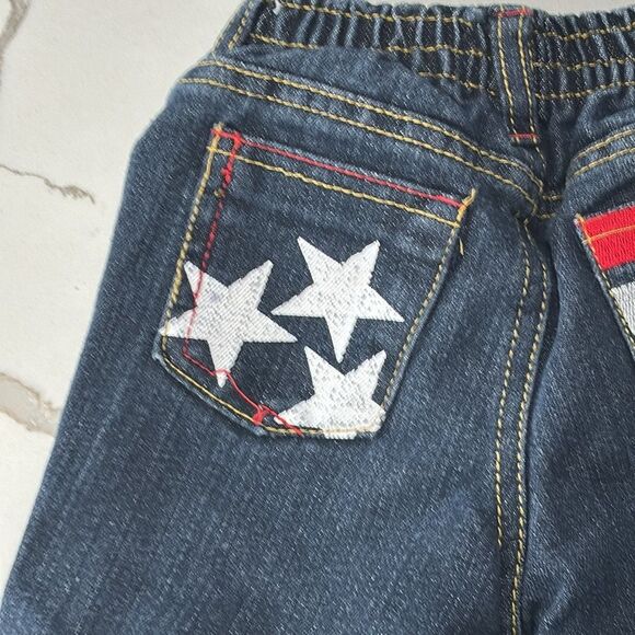 Rocawear | Baby Boys Denim Stars Stripes Patriotic Blue Jeans 24 Months - Picture 4 of 8